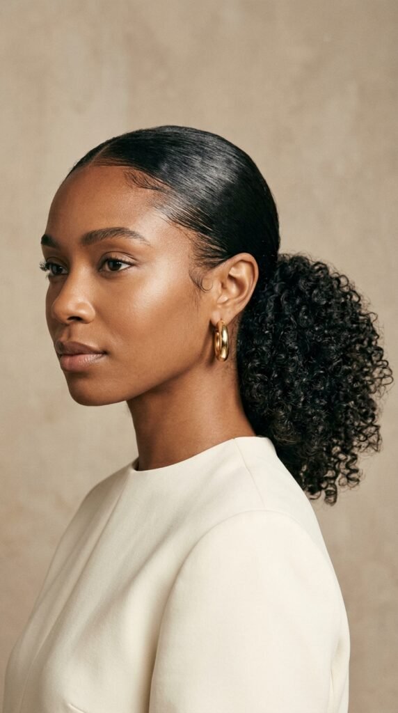 Woman_with_slicked-back_curly_hair Woman_with_slicked-back_curly_hair