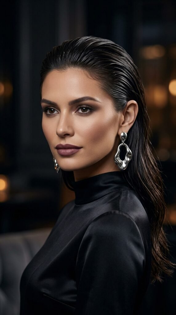 Woman_with_slicked-back_hair_ Woman_with_slicked-back_hair_