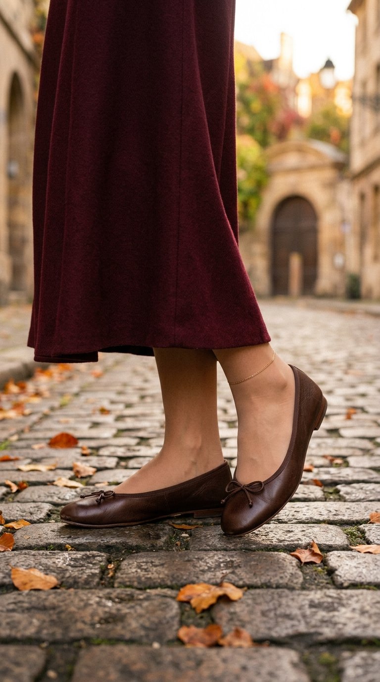 Brown_ballerina_shoes_