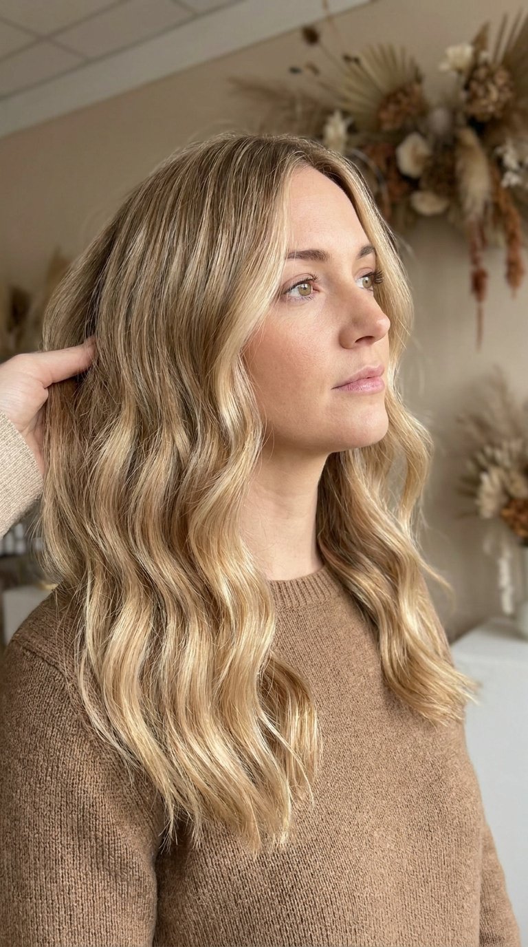 blonde hair
