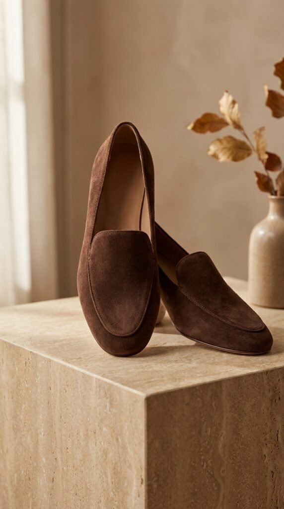 Suede_loafers_ fall loafers