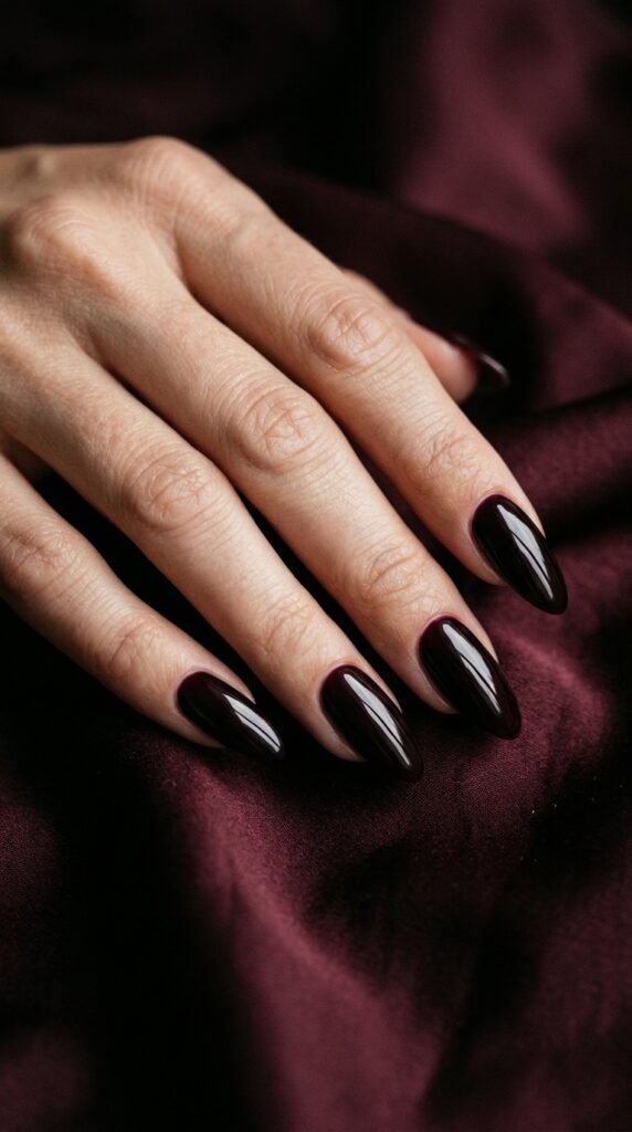 Vampire-inspired_red_nails_ halloween nails