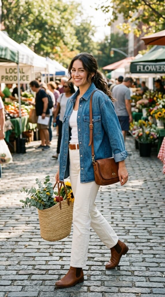 denim shacket and light denim denim shacket and light denim